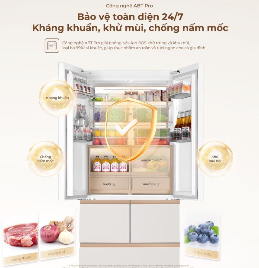 tủ lạnh aqua inverter 515 lít aqr-ma585xa(mc)u1