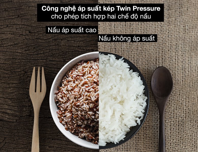 nồi cơm điện tử áp suất cuckoo 1.8 lít crp-rt1008f/bktsvncv