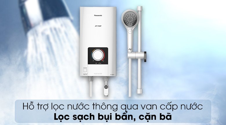 máy nước nóng trực tiếp panasonic 4500w dh-4ntp1vm ( có bơm)