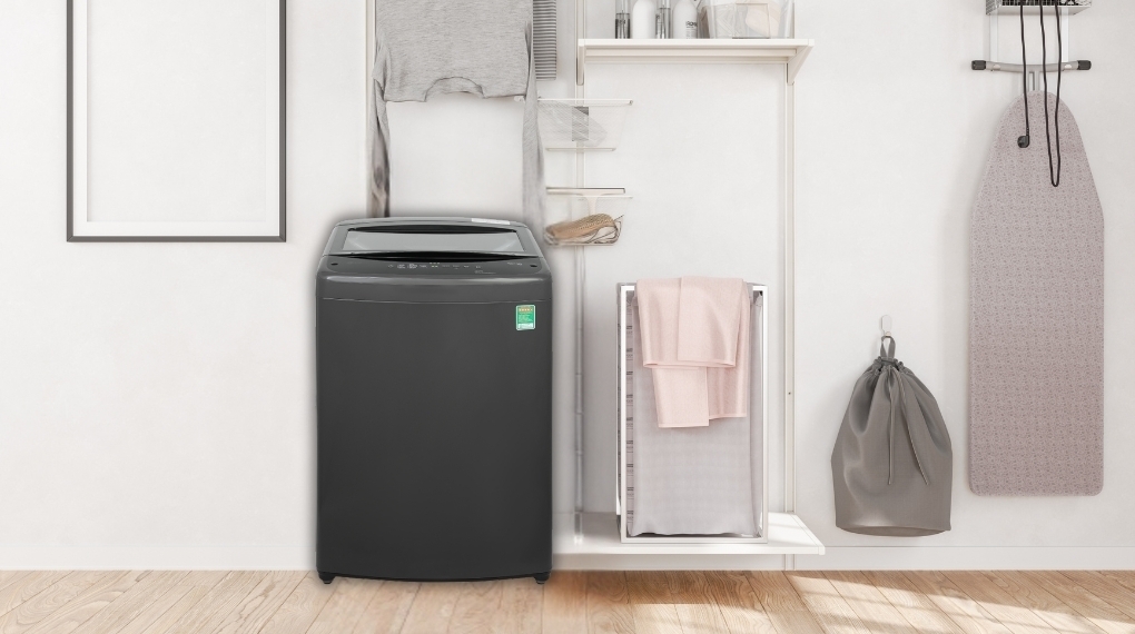 máy giặt lồng đứng lg inverter 15kg t2515vbtb
