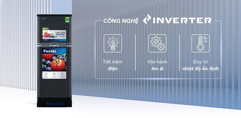 tủ lạnh funiki inverter 209 lít hr-t8209tdg