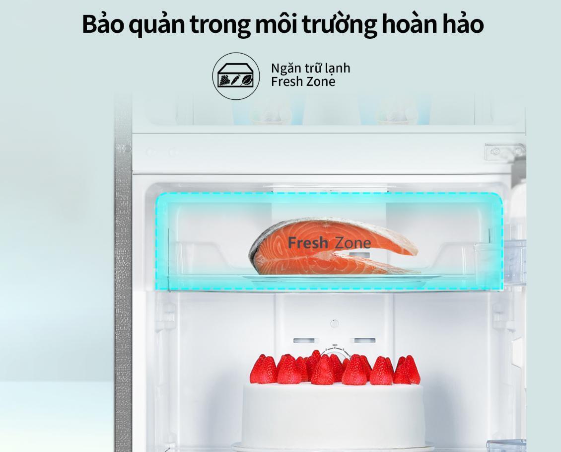 tủ lạnh hisense inverter 324 lít rt469n4ebu