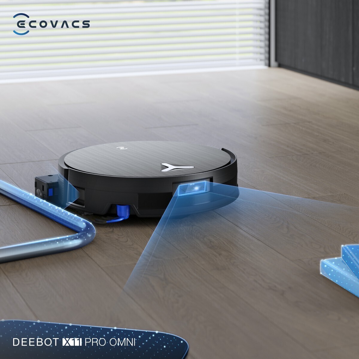 robot hút bụi thông minh ecovacs x11 pro omni