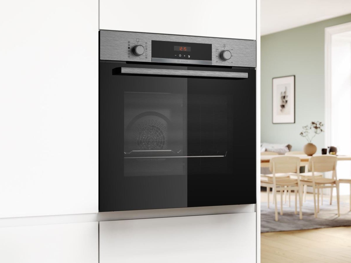 lò nướng kèm hấp bosch hqa574es3 serie 4 - 71 lít