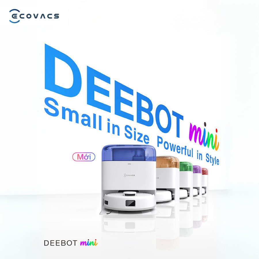 robot hút bụi ecovacs deebot mini