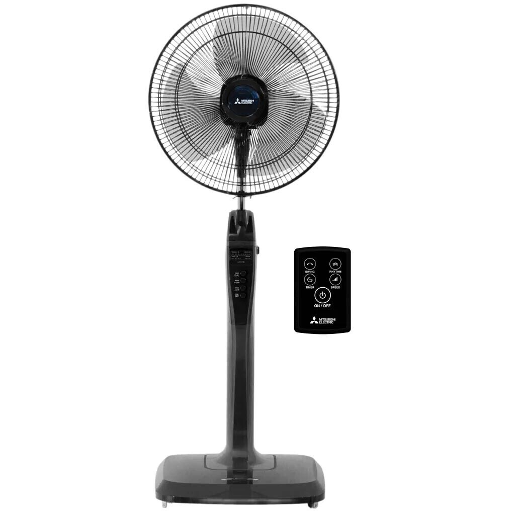 quạt cây mitsubishi lv16rb cy-gy-xám đậm