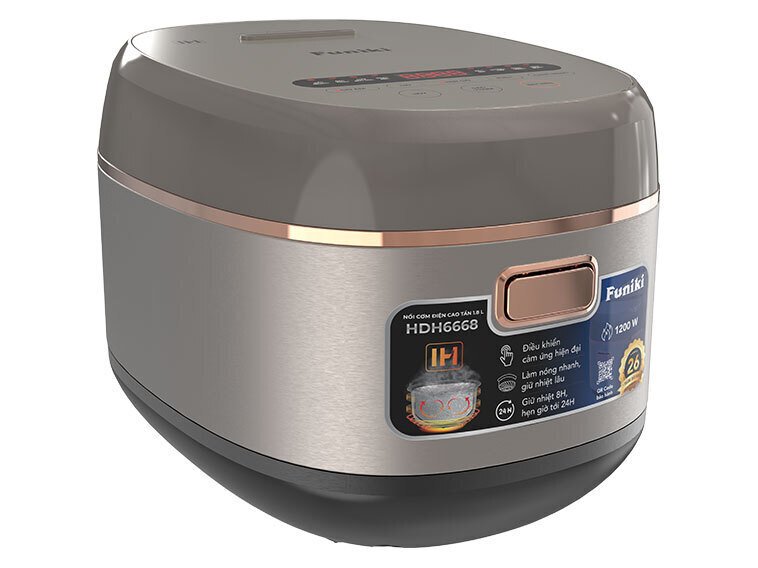 nồi cơm điện cao tần 1.8l funiki hdh6668
