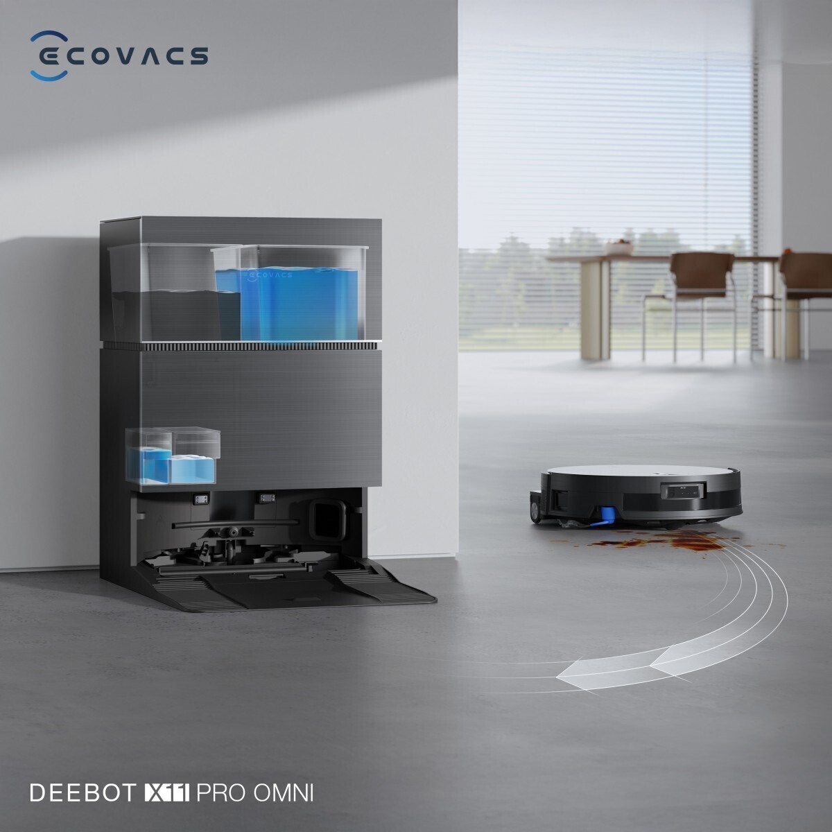 robot hút bụi thông minh ecovacs x11 pro omni