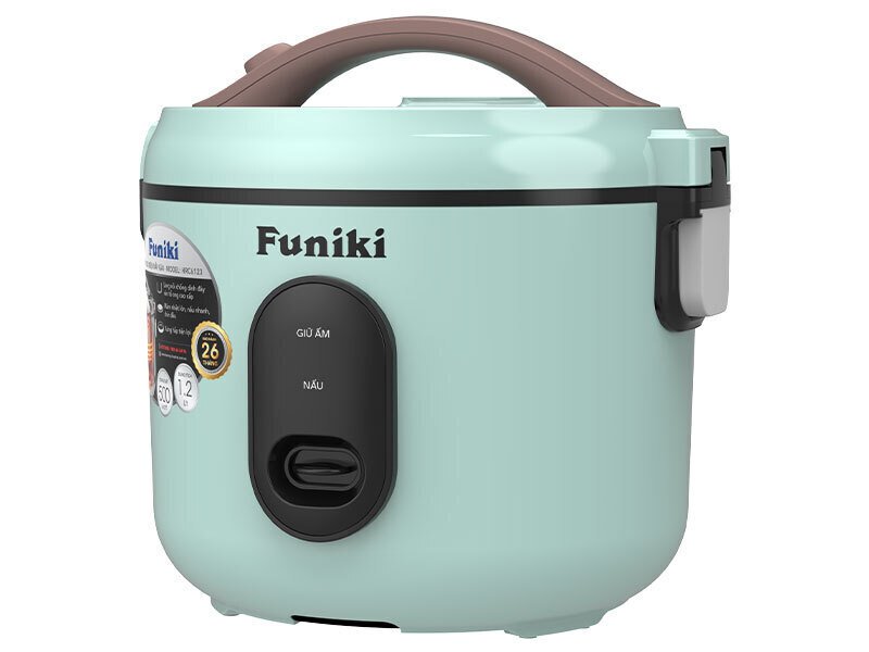 nồi cơm điện nắp gài 1.2 lít hòa phát funiki hrc6123