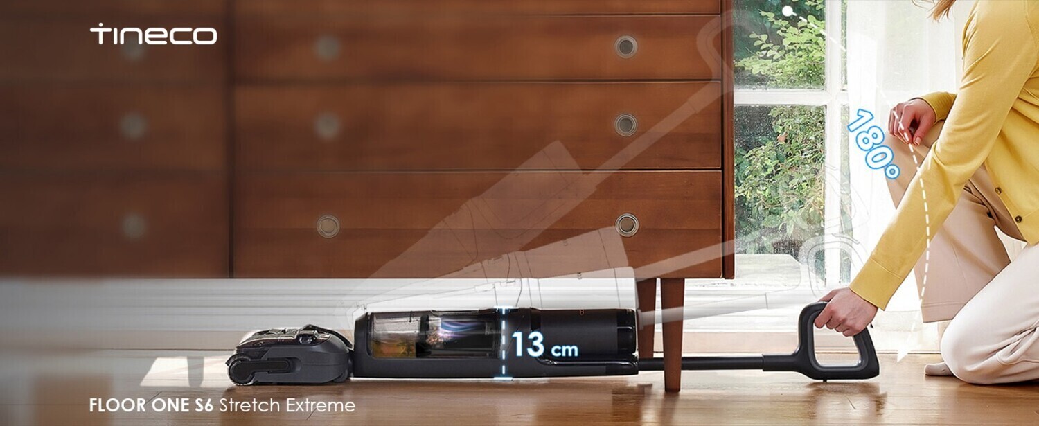 máy hút bụi lau nhà tineco floor one s6 stretch extreme