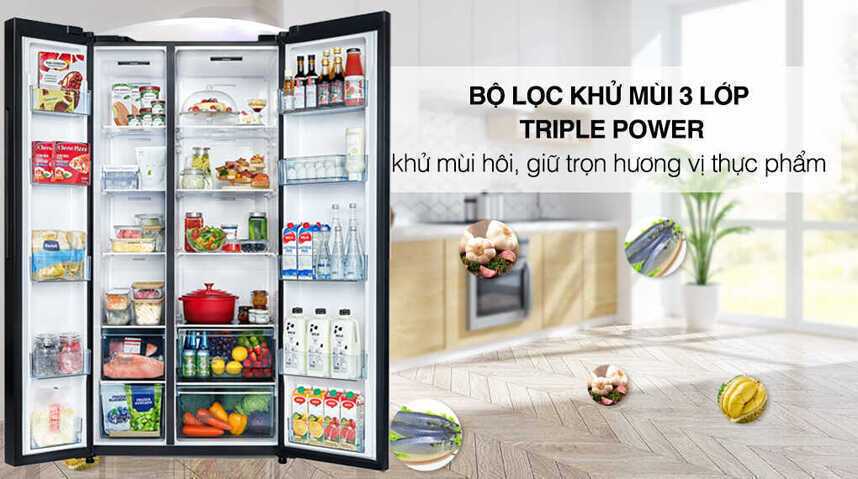 tủ lạnh hitachi inverter 656 lít hrsn9713esgbk