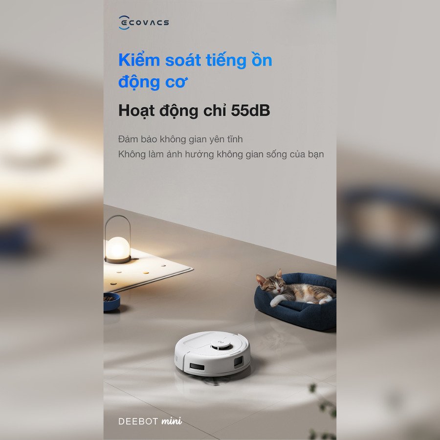 robot hút bụi ecovacs deebot mini