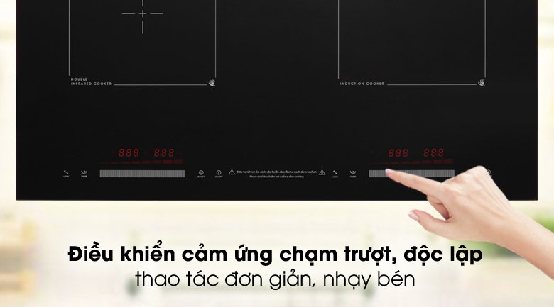 bếp từ hồng ngoại lắp âm junger mtd-18