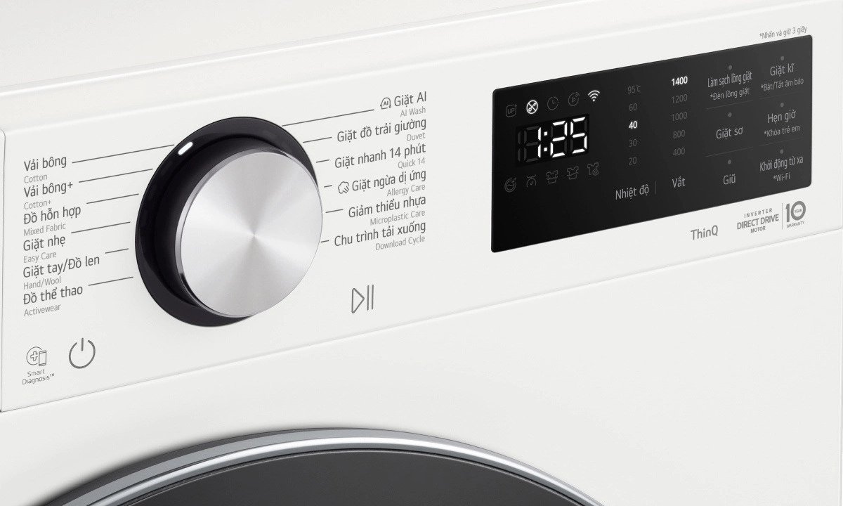máy giặt lg inverter 10 kg fx1410n5w
