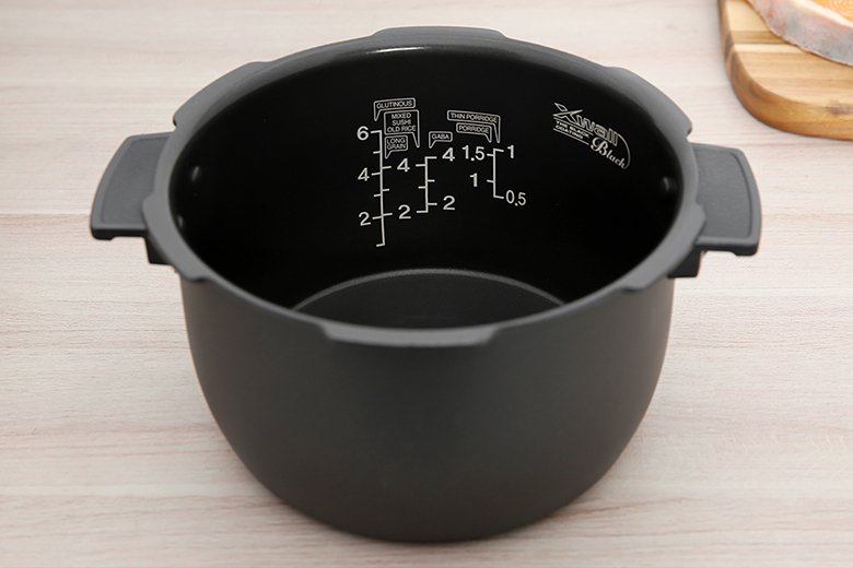 nồi cơm điện tử áp suất cuckoo 1.08 lít crp-pk0600f/bkrdvn