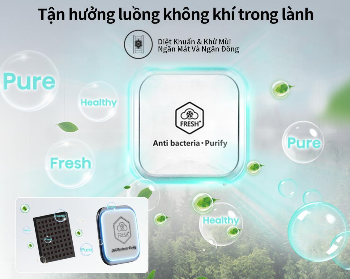 tủ lạnh hisense inverter 324 lít rt469n4ebu