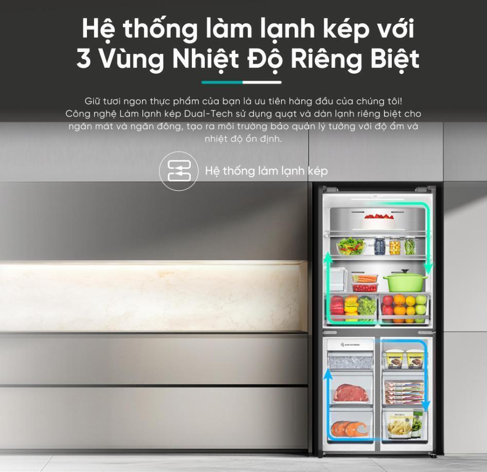 tủ lạnh hisense inverter 488 lít rq630n4ebui3