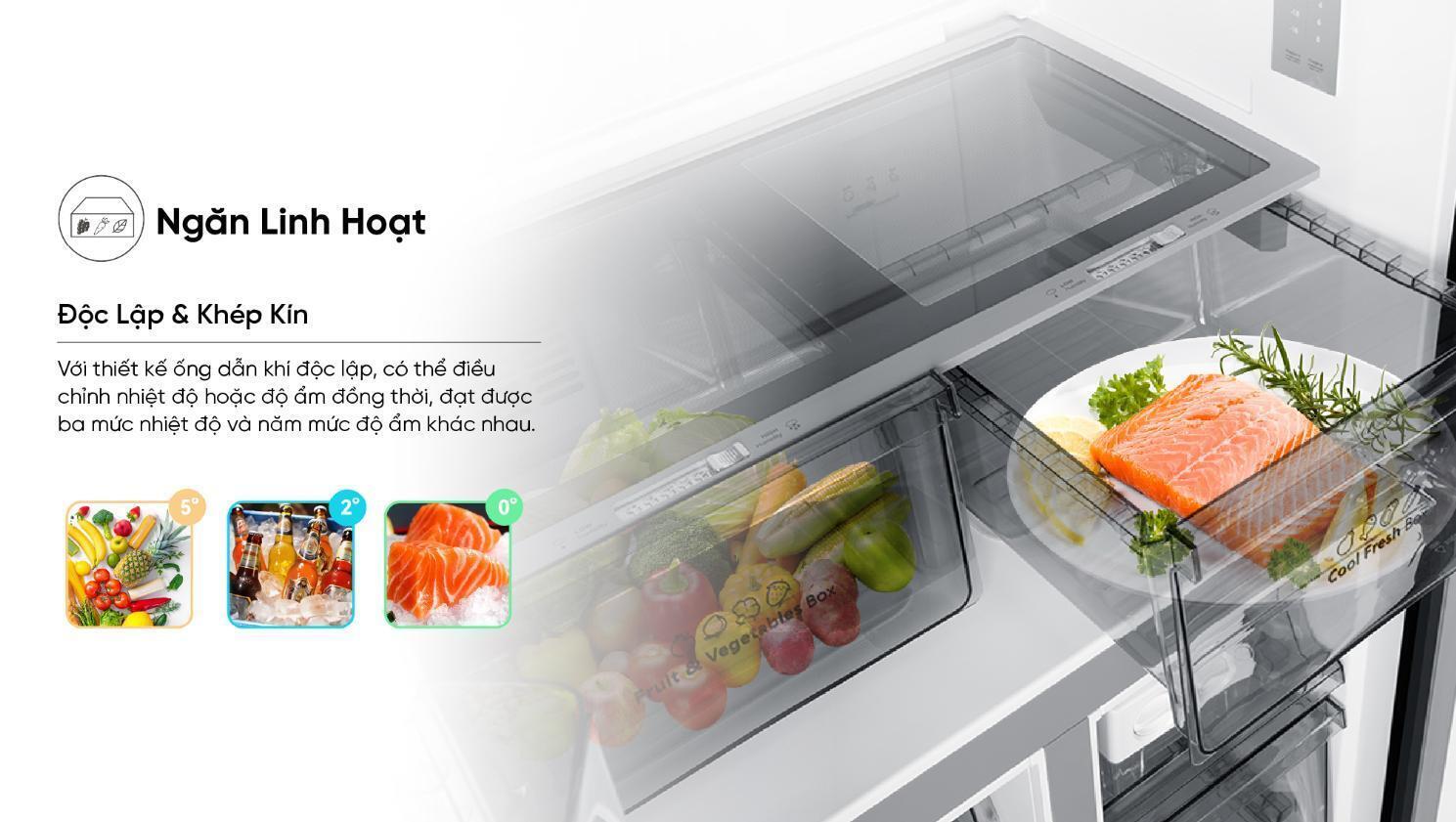 tủ lạnh hisense inverter 427 lít rq559n4ebnd