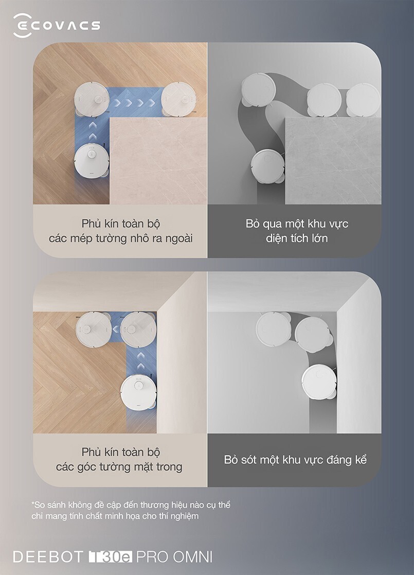 robot hút bụi lau nhà ecovacs deebot t30e pro omni