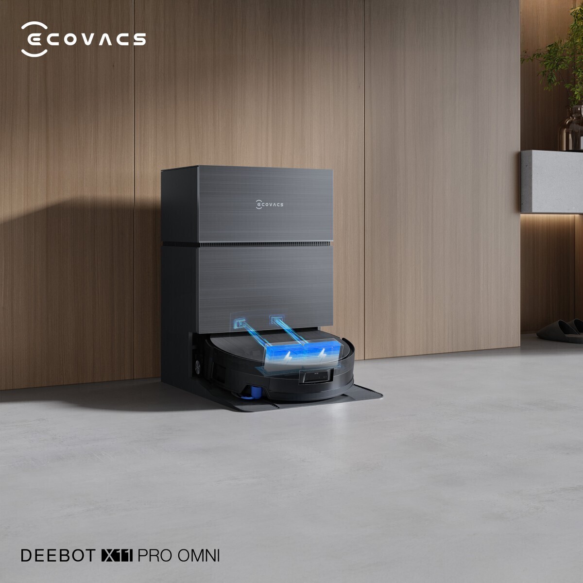 robot hút bụi thông minh ecovacs x11 pro omni