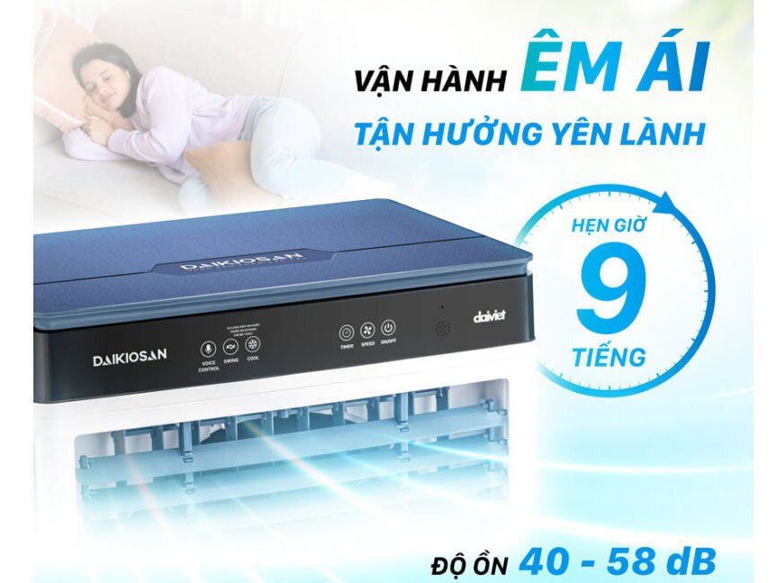 máy làm mát không khí daikiosan dm117