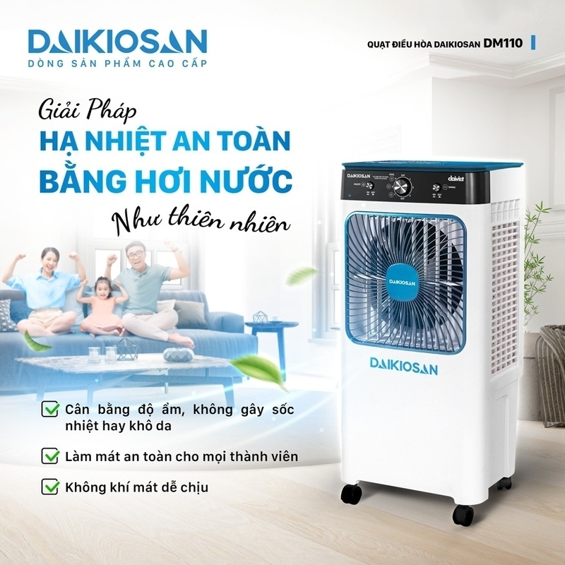 quạt điều hòa daikiosan dm110 81w
