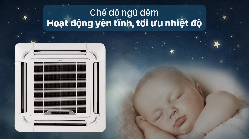 máy lạnh âm trần midea mcd-24crdn8 24000btu inverter