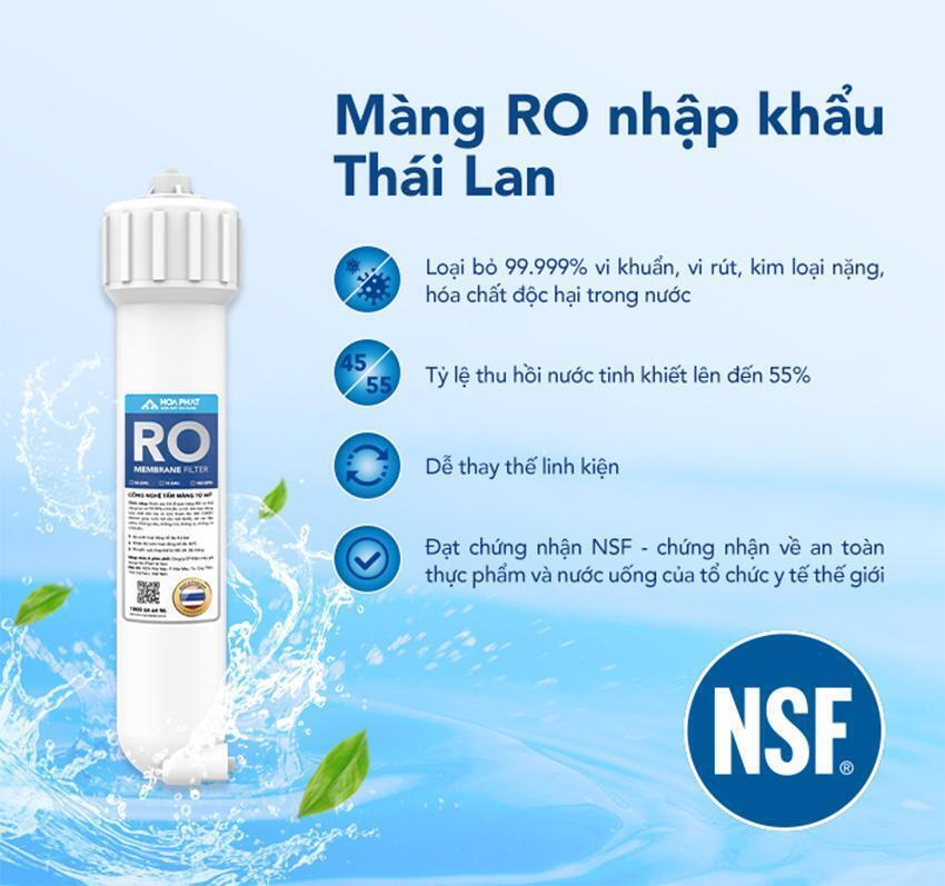máy lọc nước hòa phát hpr515