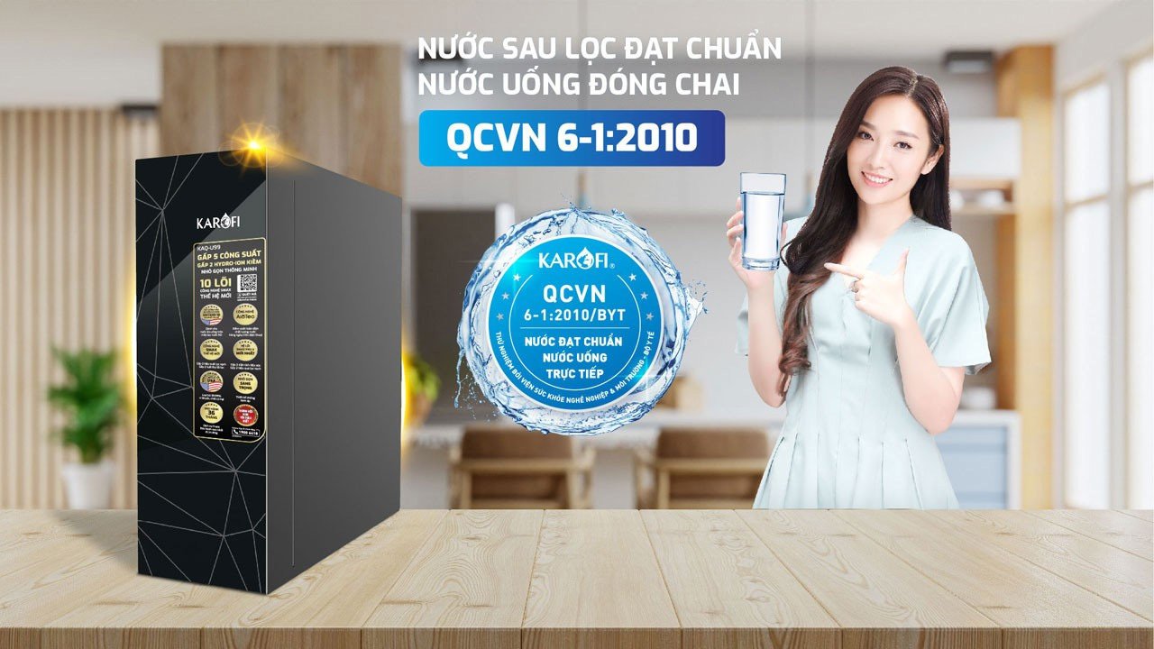máy lọc nước karofi kaq-u99