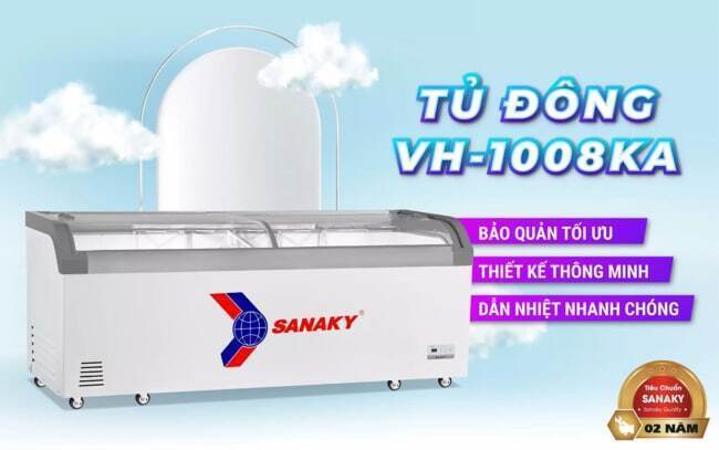 tủ đông sanaky vh-1008ka 750 lít