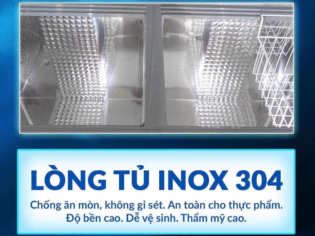 tủ đông 2 ngăn mitsuxfan mf2-5066epw