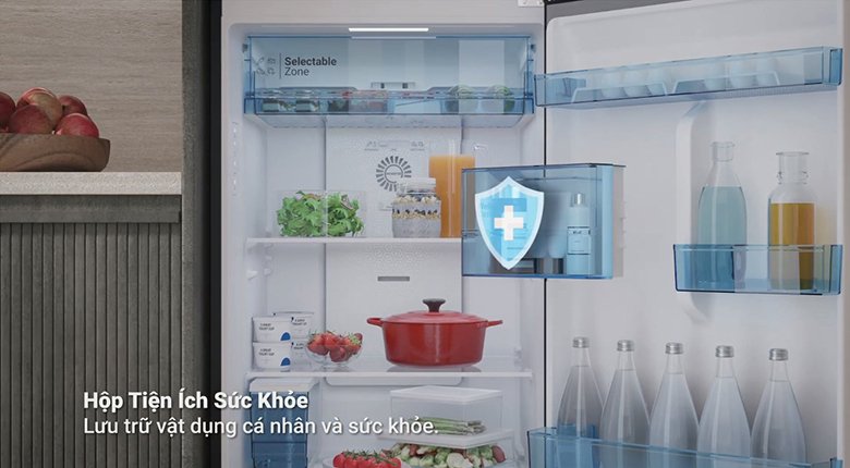 tủ lạnh hitachi inverter 374 lít hrtn6408sagmgvn