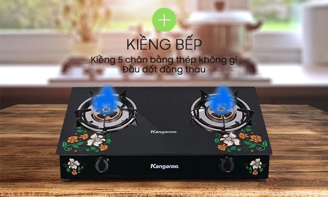 bếp gas đôi kangaroo kg503