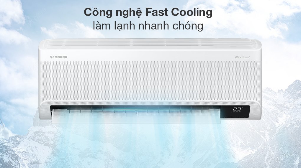 máy lạnh samsung wind-free inverter 1.5 hp ar13cyfaawknsv