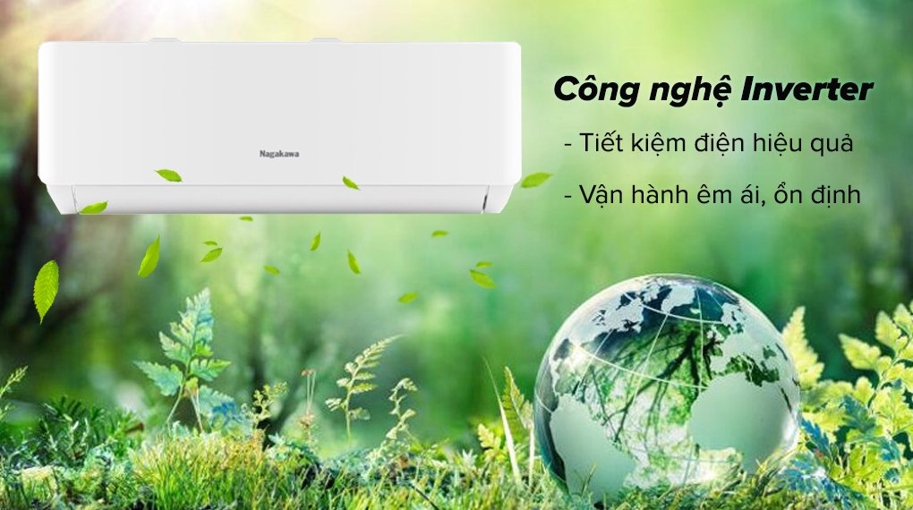máy lạnh nagakawa inverter 1 hp nis-c09r2t28