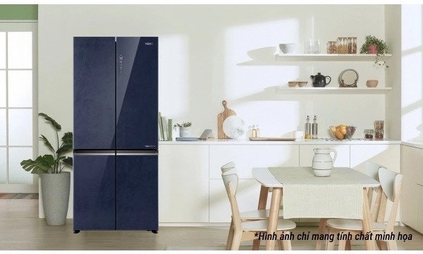 tủ lạnh aqua inverter 522 lít aqr-ma600xa(kgl)u1