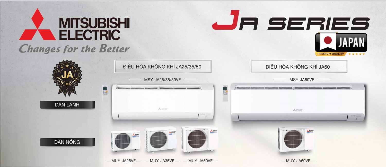 máy lạnh mitsubishi electric inverter 1 hp msy/muy-ja25vf