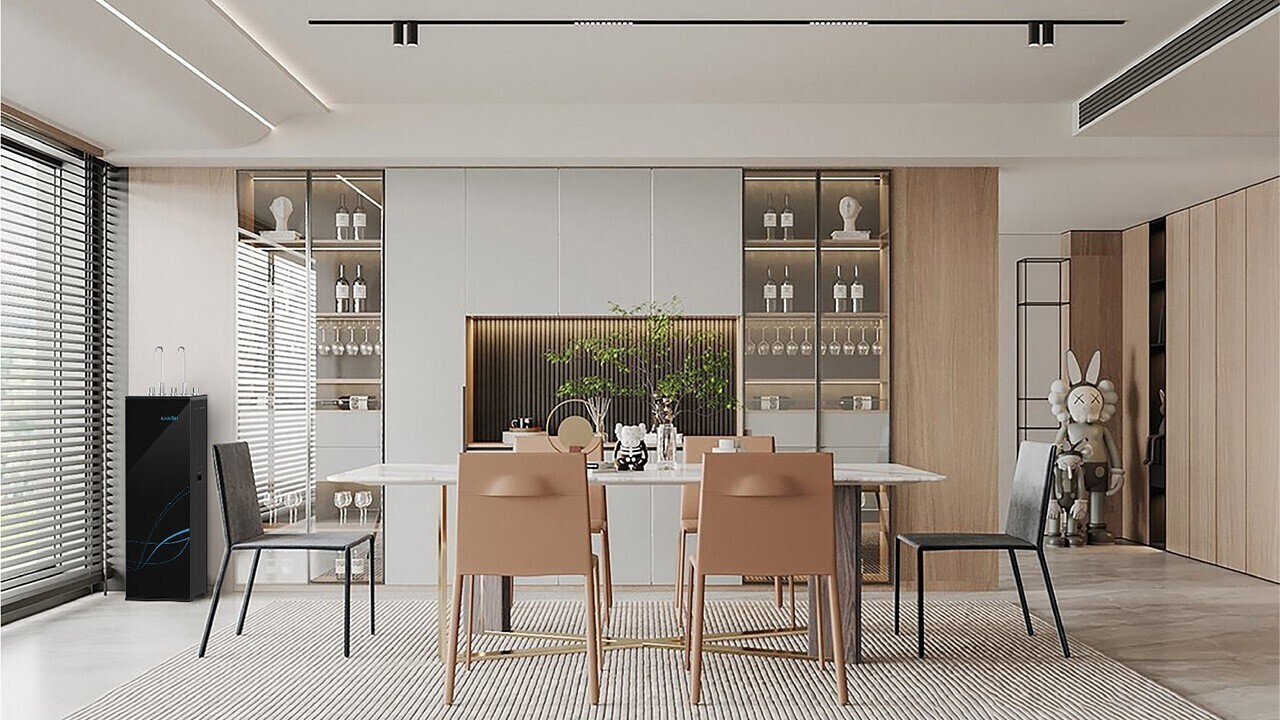 máy lọc nước nóng lạnh karofi kad-m55