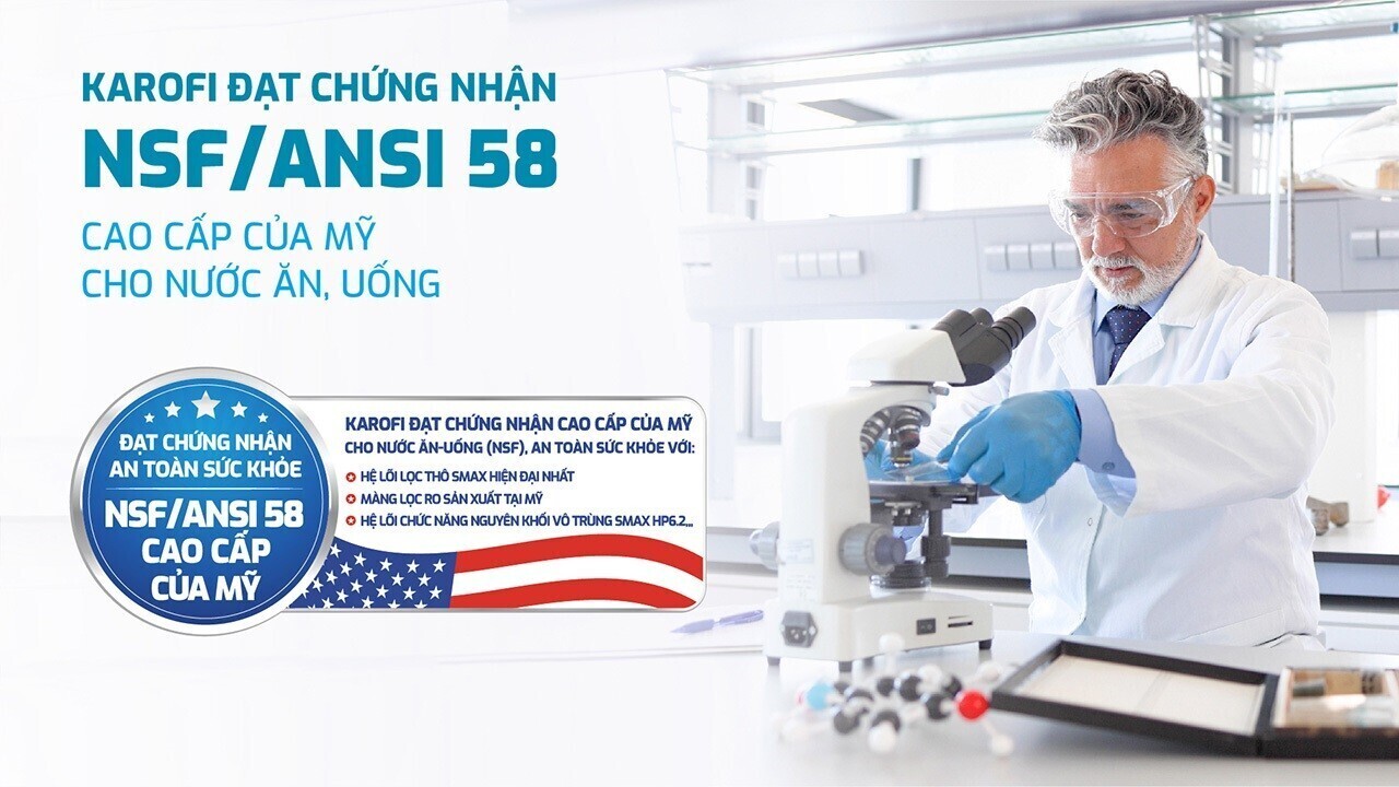 máy lọc nước nóng lạnh karofi kad-m55