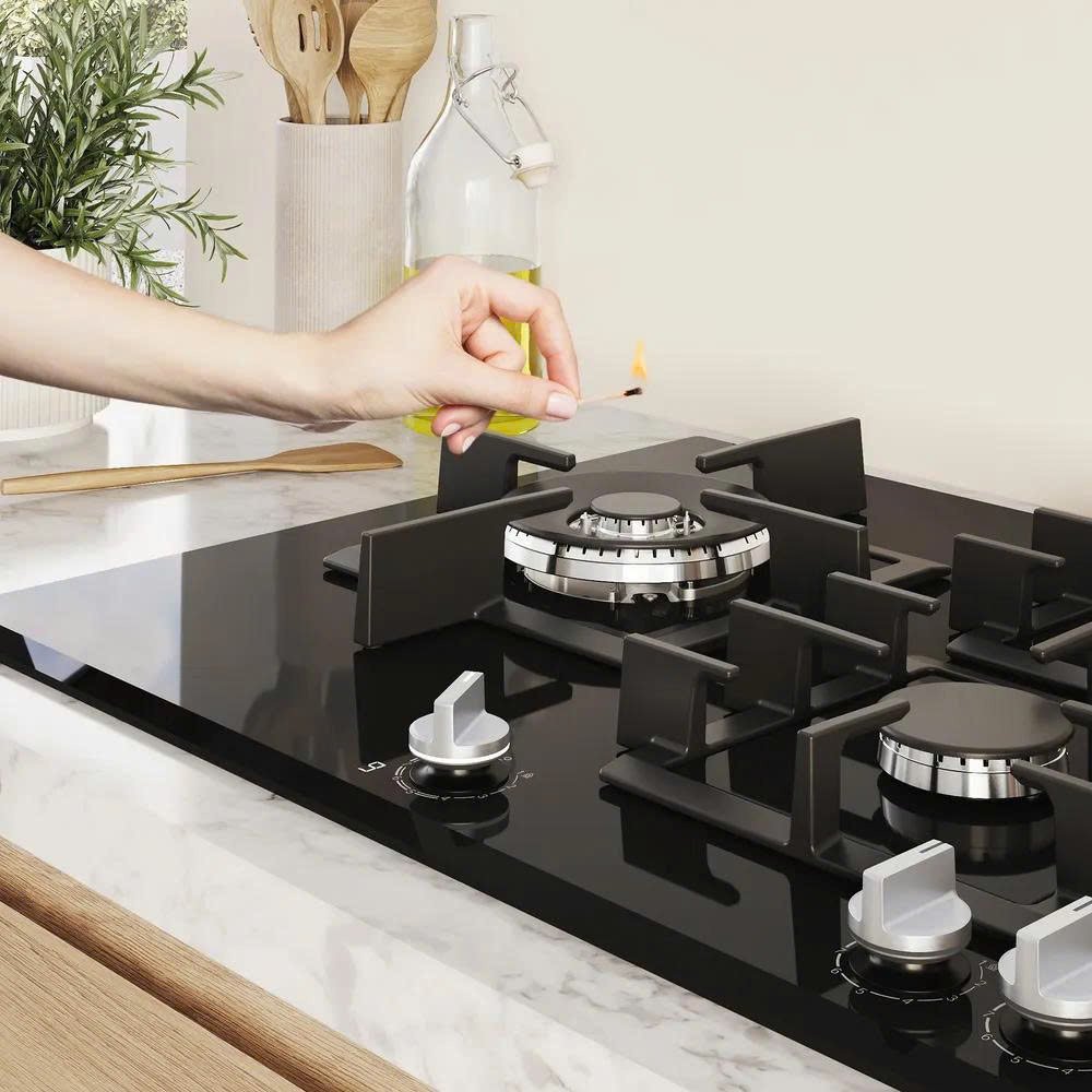 bếp gas bosch series 6 ppc6a6i10 60 cm - kính cường lực