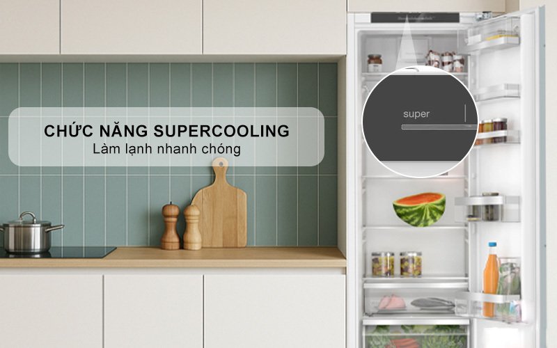 tủ mát âm tủ toàn phần bosch kir81add0 310 lít series 6