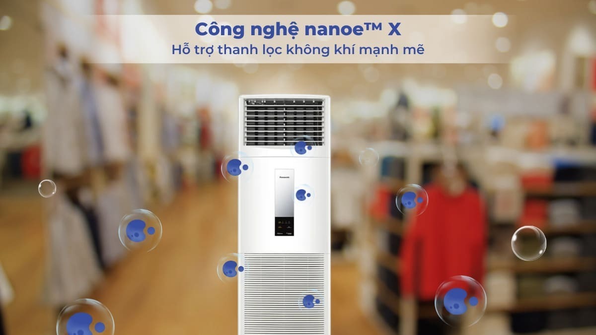 máy lạnh tủ đứng panansonic inverter 4 hp s34pb3h5 (1 pha)