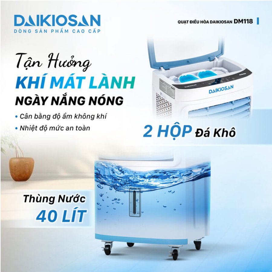 quạt điều hòa daikiosan dm118