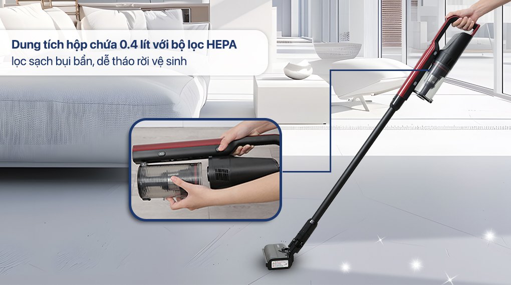 máy hút bụi không dây hitachi pv-x95n mre