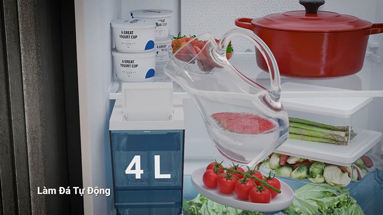 tủ lạnh hitachi inverter 374 lít hrtn6408sagmgvn