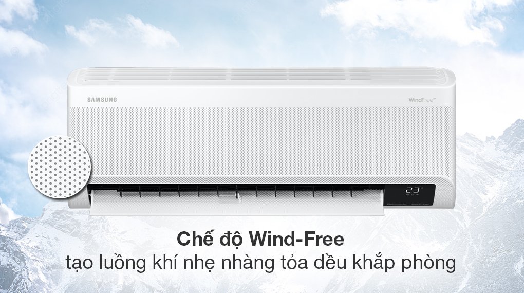 máy lạnh samsung wind-free inverter 1.5 hp ar13cyfaawknsv