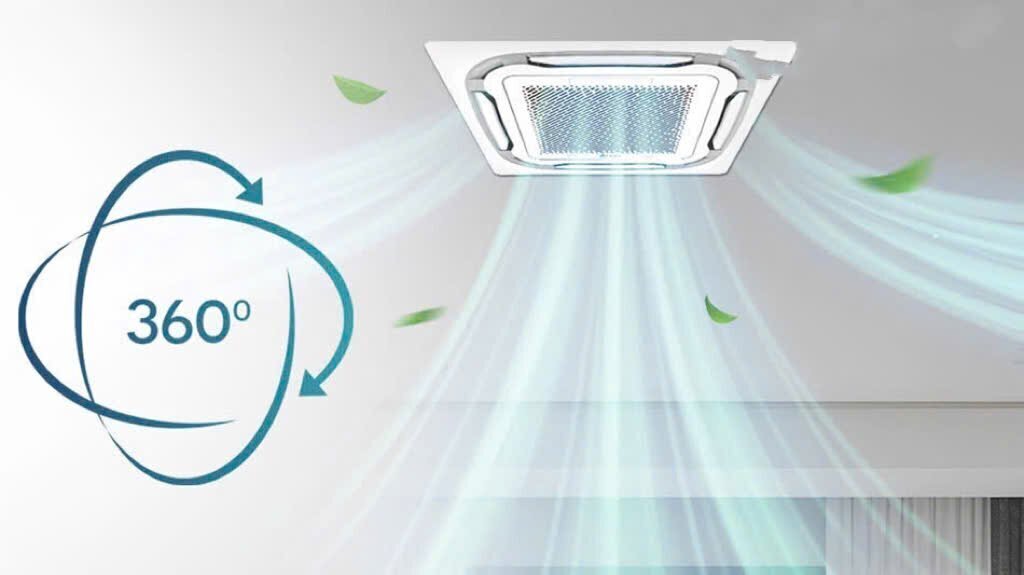 máy lạnh âm trần gree inverter gcc42s6i/gmc42s6i