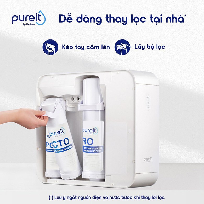máy lọc nước unilever pureit delica-ur5840