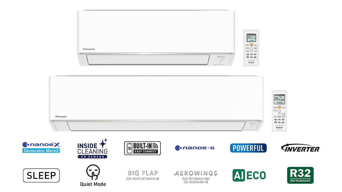 máy lạnh panasonic ru18ckh-8bd 18000btu inverter