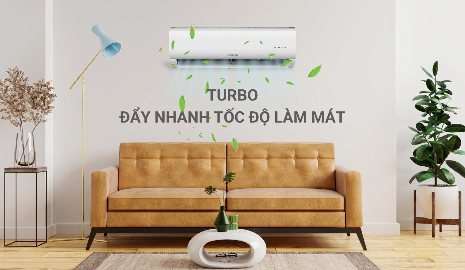 máy lạnh reetech 1.5 hp rt12-sa-bt